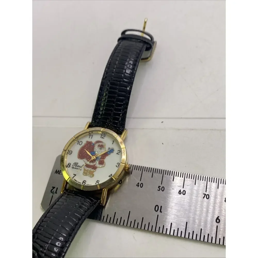 Womens Vintage Christmas Watch Works New Battery